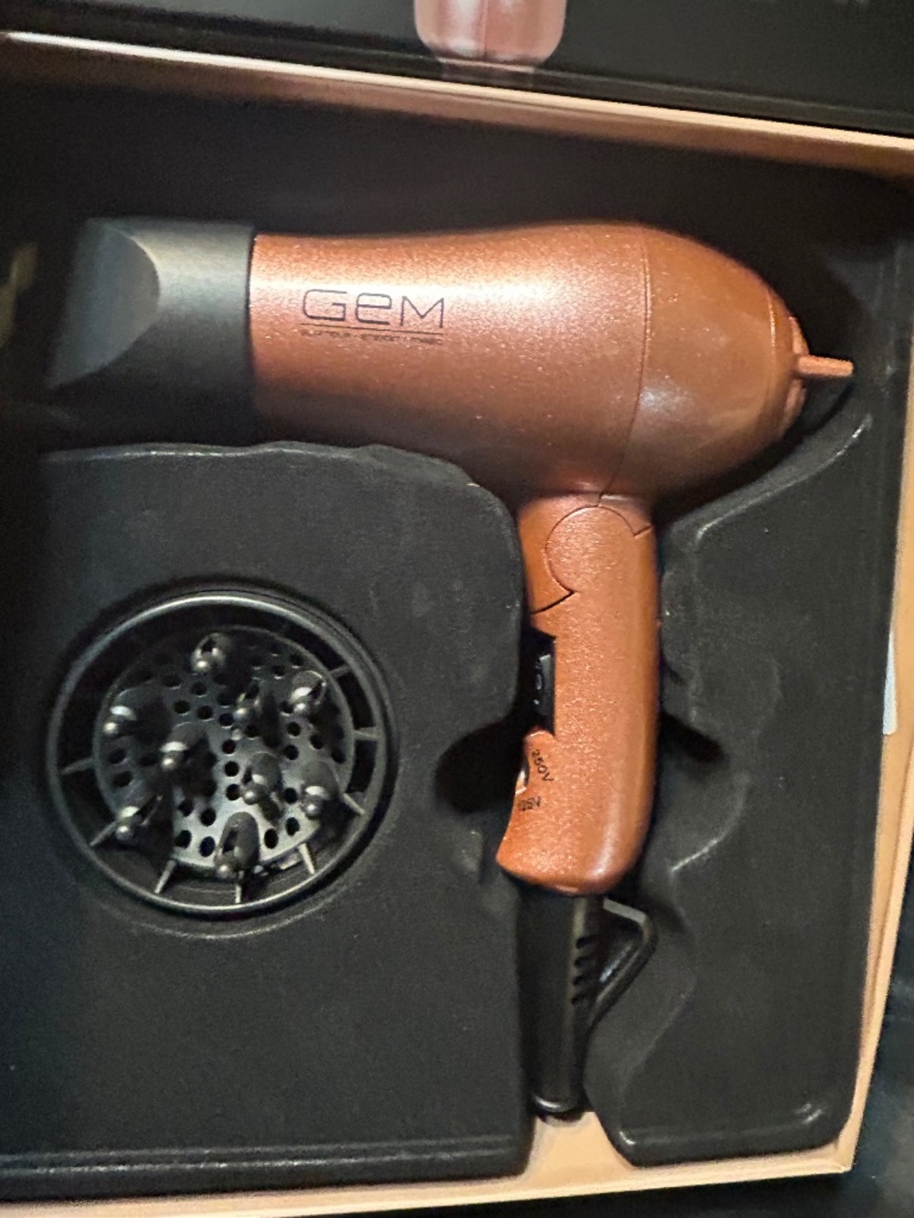 GEM.  hair dryer